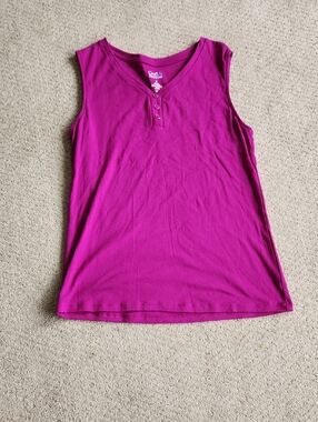 Croft & Barrow Purple Tank Size M